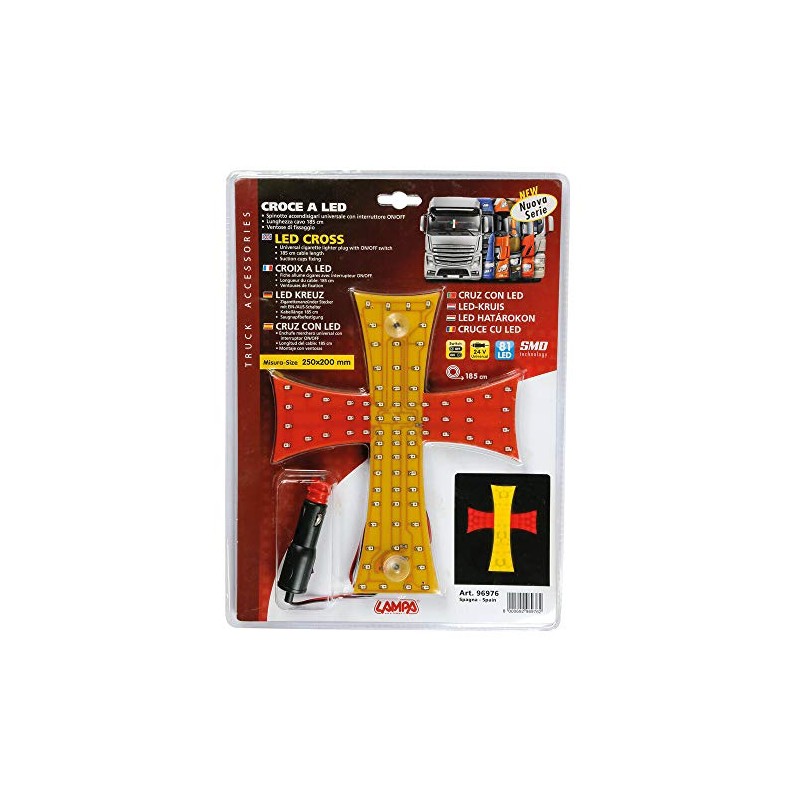 Lampa 96976 Cross LED 24 V