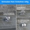 Pack of 50 Self-Tapping Screws Stainless Steel Self Tapping Screws