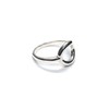 Plain Simple Sterling Silver Ring Circle Genuine Solid Stamped 925