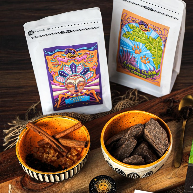Pure Cocoa Paste from Peru (17.6oz/500g) - Premium Criollo Beans