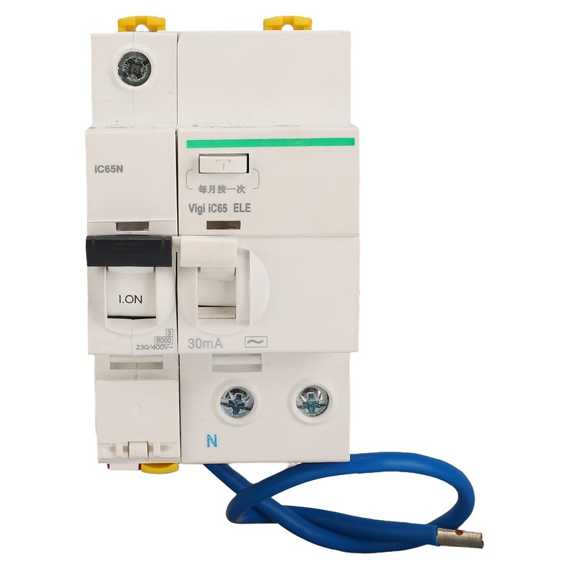 Circuit Breaker Air Switch With Leakage Protection Accessories 1P+N AC230V