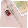 VILLFUL 3pcs Dip Pen Set with Transparent Enamel Box Handmade