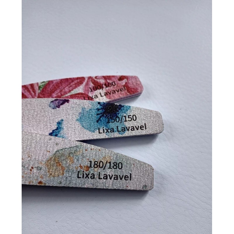 Xiaoya 25 Limas Para Uñas Acrilicas Polygel Acrilico 100&150&180