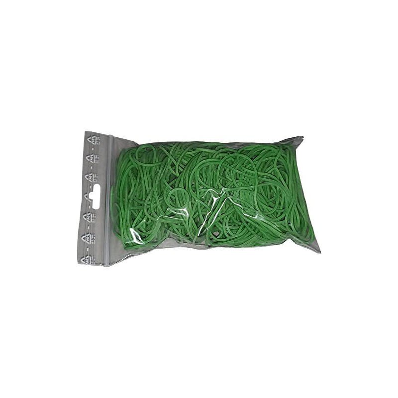 100 g Rubber Bands Household Rubber Bands Green 50 mm