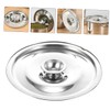 ULTECHNOVO Stainless Steel Lid for Seasoning Pot Replacement Covers Cooking