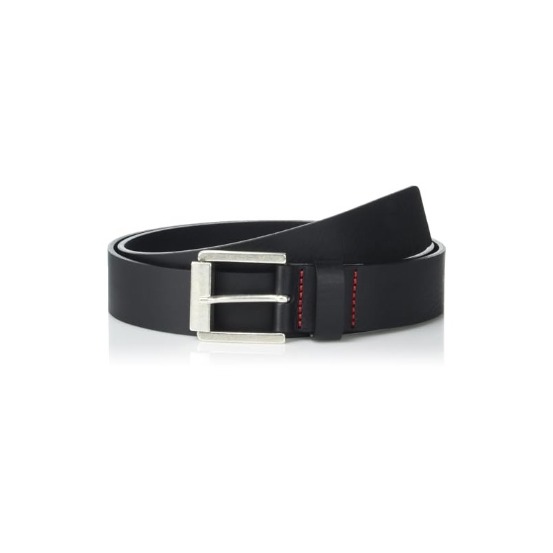 HUGO Gaston Square Buckle Leather Belt