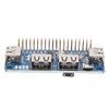USB Expansion Board Module with Changeable Interface Hub Splitter for