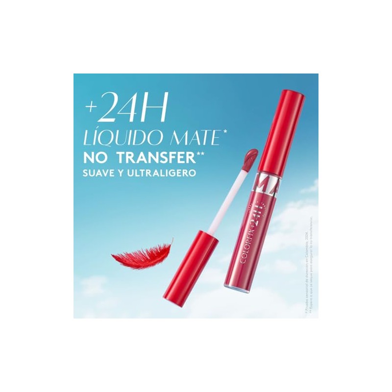 ésika Labial COLORFIX Liquid Tattoo Mate 6 ml 24H de