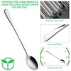 20 Piece Long Handle Iced Tea Spoon, Stainless Steel Coffee