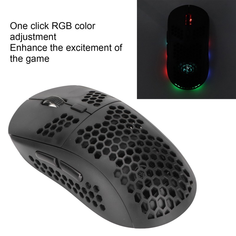 Mechanical Mouse 3 Connection Method 4 DPI Levels 2.4G Cooling