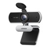 UGREEN Cámara Web HD con Micrófono, 1080P@30FPS, Plug＆Play, HD Corrección