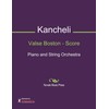 Valse Boston - Score Sheet Music (Piano and String Orchestra)