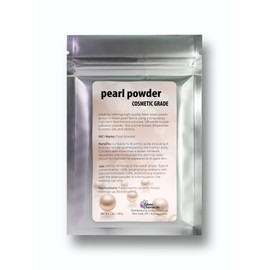 Talsen Chemicals Pure Pearl Powder DIY Cosmetic Grade Pearl Powder For Face, Making Face Mask, Cream And Lotion (1 Ounce / 28 gram)