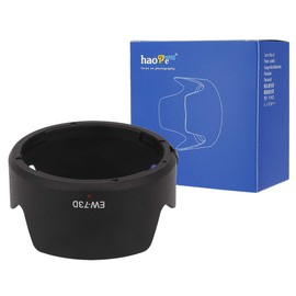 Haoge Bayonet Lens Hood for Canon EF-S 18-135mm f3.5-5.6 is USM Lens & for Canon RF 24-105mm F4-7.1 is STM Lens Replaces Canon EW-73D