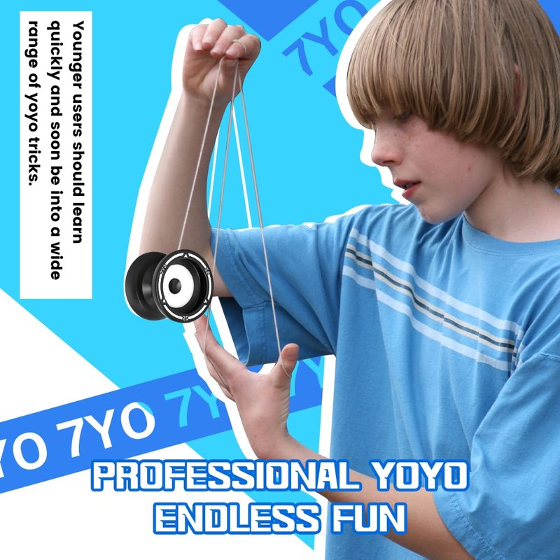 7YO S2 Responsive Yoyo for Kids 8-12, Yoyo Professional Finger