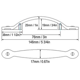 eBuilderDirect 25 Pack Satin Nickel 3" Inch (76mm) Hole Centers Kitchen Cabinet Drawer Hardware leaf Handle Pulls 8220-76
