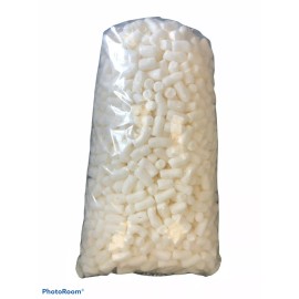 Storopack Biodegradable Packing Peanuts 1.5 cu ft Compostable White Noodle Shaped