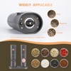 SIMPLETASTE Electric Salt and Pepper Grinder Set, One-Handed, Battery Powered,