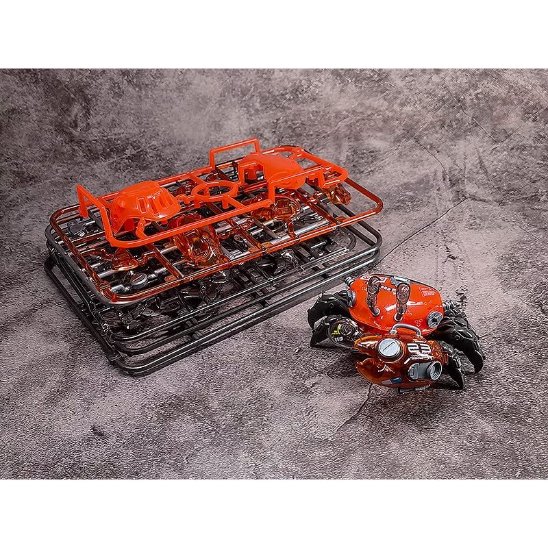 Suisan Box 008 Fiddler Crab Silver Red Non-Scale Assembly Plastic