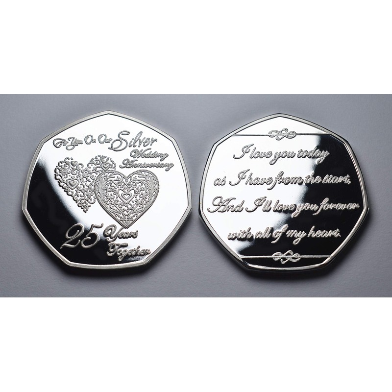 The Commemorative Coin Company On Our 25th SILVER WEDDING ANNIVERSARY