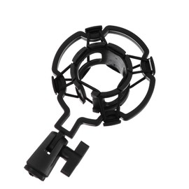 Microphone Shock Mount Mic Clip Holder Mount Condenser Mic Holder Universal Microphone Mount Microphone Stand Microphone Spider Mount Mounting Clip Plastic Shockproof