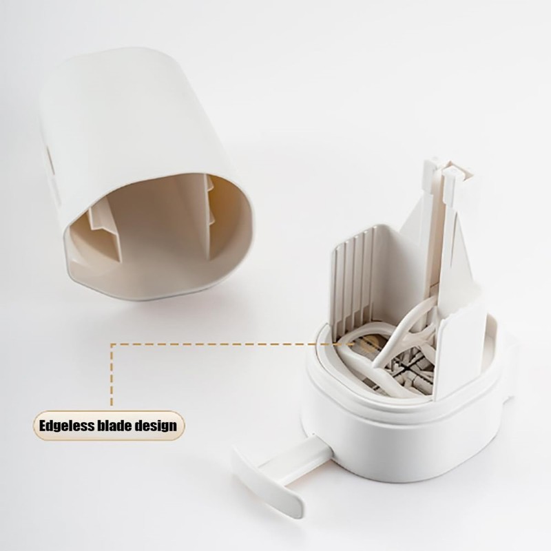 Tasmegol Bar Soap Shaver Shredder Dispenser Wall-Mounted Soap Grinder Container