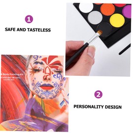 Beavorty Oil Paint Set for Adults Colors Face Body Makeup Safe Water Paint Stick Kit