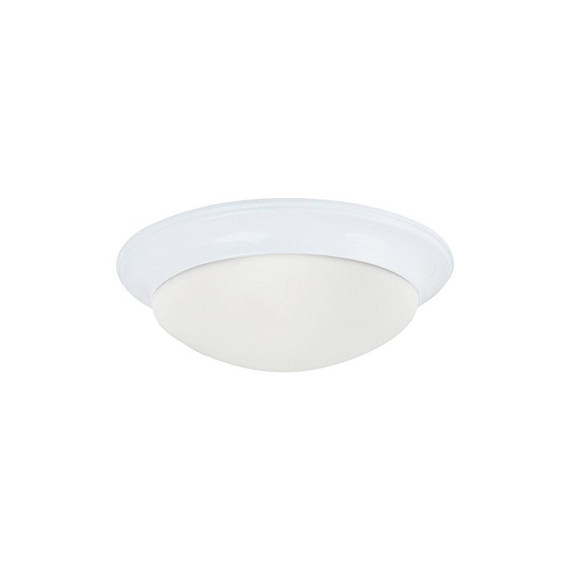 Sea Gull Lighting 75434-15 Flush Mount with Satin Etched Glass
