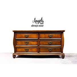 Decals Angels are Always Near Wall Art Size 12 Inches X 12 Inches 22 Colors Available