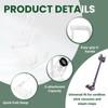 EZ SPARES Installation-free Vacuum Stand Frame,Storage Docking Station Holder,Metal Bracket,bigger