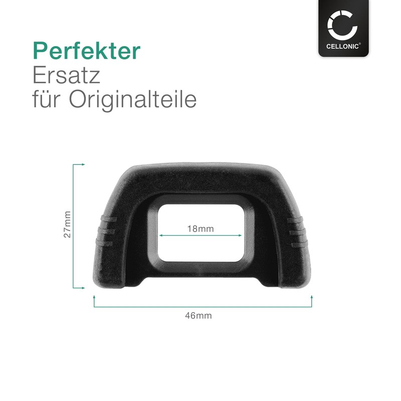 CELLONIC® DK-21 Viewfinder Eyecup Replacement for Nikon D7100 D200 D300