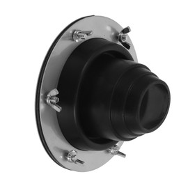 BESPORTBLE Stainless Steel Scald Ring for Tent Grill Chimney Fireproof Protection Ring for Camping Tent Stove Jack