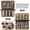 Knife Display Case for 64+ Pocket Knives, Butterfly Knife Storage