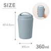 Handit Simple Thermo Tumbler | Handle with Handle, Carrying Handle,