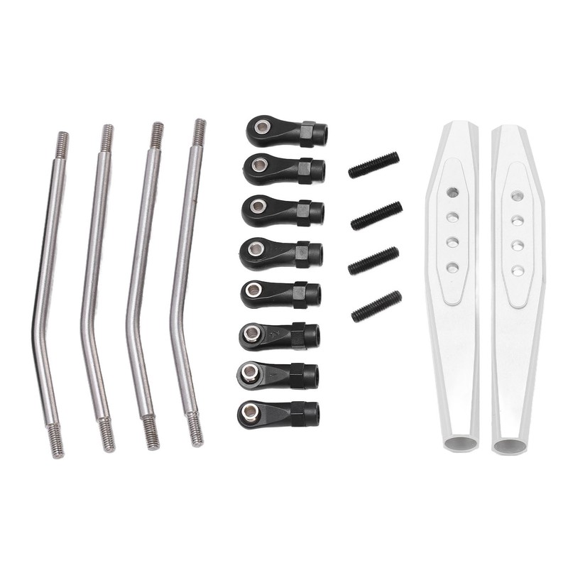 RC Metal Rear Trailing Arms with Suspension Linkage Link Rod