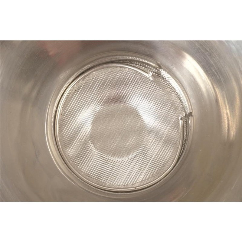 Milk Strainer with Screen and Lock, Stainless Steel, Fits Large