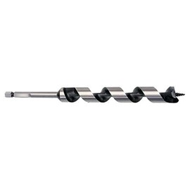 Trend Snappy 10mm Carbon Steel Auger Drill Bit, 155mm Long, Ideal for Clean, Deep Drilling, Quick Release System, SNAP/AB/10