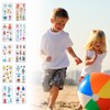 40 Sheets Temporary Tattoos Kids Tattoos Temporary Tattoo Stickers Waterproof