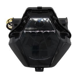 iTobest Motorcycle LED Tail Light - Integrated LED Tail Brake Turn Signal Light Compatible with YAMAHA FZ-07 14-17 MT-25 03 07 YZF R3 R25 2014-2021(Black)