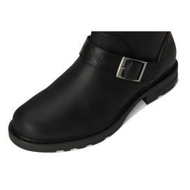 Teva Women's Rowena Buckle Boot, Black/Metallic Silver, 7