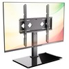 Height Adjustable Swivel Universal TV Stand,Table Top TV Stand for