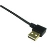 CERRXIAN 9 inch Gold Plated USB Left & Right Angle