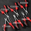 LEONTOOL Mini Size Long Reach Precision Tapered Radio Pliers Total