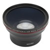 55mm 0.43X Wide Angle Lens Optical Glass Coating Technology Camera