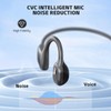 KualaLup Bone Conduction Headphones,Bluetooth Open Ear Headphones Wireless Bluetooth with