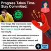 Lung Trainer Pro, Resistance Breathing Exerciser, Adjustable Respiratory Training Device
