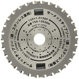 TRUSCO TSS-13530N Cermet Chip Saw 135X30P