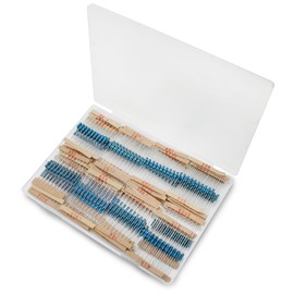 Innfeeltech 1/2 W 1% Tolerance 1~4.7M Ohm Metal Film Resistor Kit, 600 Pieces, 60 Values, 10 Pieces Each