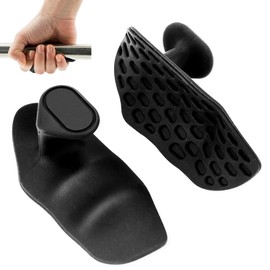 SHYSBV Anti-Slip Gym Hand Grips for Weight Lifting - Rubber Workout Gloves for Men and Women, Gym Grips for Women Men Training and Exercise Palm Protectors(1 Pair)