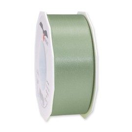 C.E. Pattberg Präsent Satin Ribbon, Old Green, 40 mm-25 m